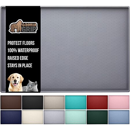 Gorilla Grip Pet Feeding Mat for $6.74!