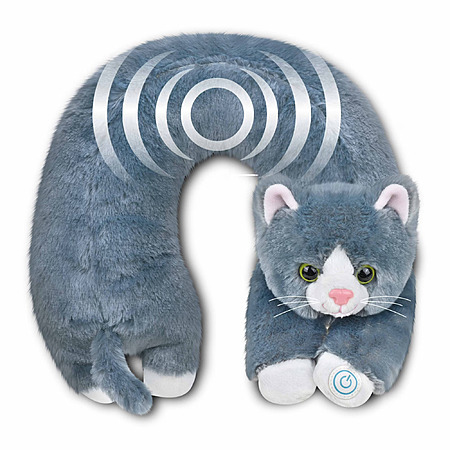 Health Touch Neck Massager Plush: Cat, Sloth, Bear, Fox or Dog $7 each 