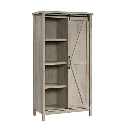66" Better Homes & Gardens Modern Farmhouse Bookcase Storage Cabinet (Rustic White) $110.10 + Free Shipping