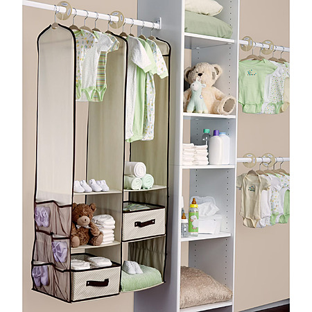24-Piece Delta Children Nursery Storage Set Closet Organizer (Beige) $12.75 + Free S&H w/ Walmart+ or on $35+