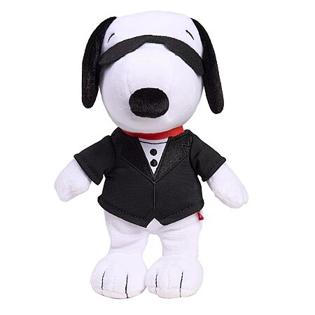 7" Just Play Peanuts Snoopy Secret Agent Bean Plush $4.44 + Free Shipping w/ Prime or on $35+