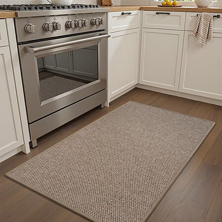 2-Piece Resare Non-Slip Woven Kitchen Mats (17" x 30" & 17" x 48", Beige or Grey) from $17.99 & More + Free Shipping w/ Prime or on $35+