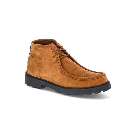 No Boundaries Men's Suede Mid-Top Derby Shoes (8-13, Cognac or Olive) $11.99 + Free S&H w/ Walmart+ or on $35+