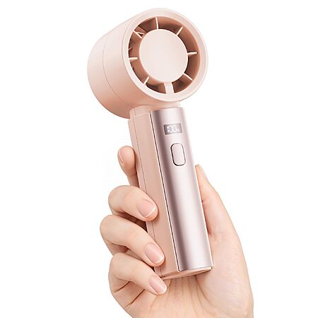 Gaiatop 4000mAh Small Rechargeable Handheld Personal Fan (Pink or Purple) $7.19 + Free Shipping w/ Prime or on $35+