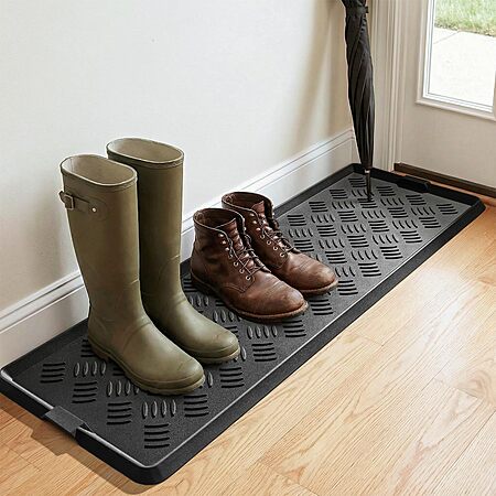 16" x 47.5" Tchdio Extra Large Rubber Boot Tray (Black) $19.99 + Free Shipping w/ Prime or on $35+