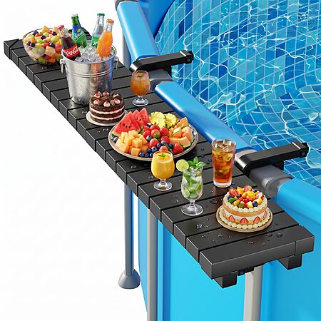 49.4" x 9.6" Kompoll Pool Bar for Above Ground Pools (fits top rails 4.48" or less) $37.99 + Free Shipping