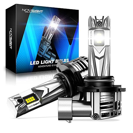 2-Pack NOVSIGHT 9005/HB3 Automotive LED Fog Light Bulbs (140W, 6500K Cool White) $15.49 & More + Free Shipping w/ Prime or on $35+