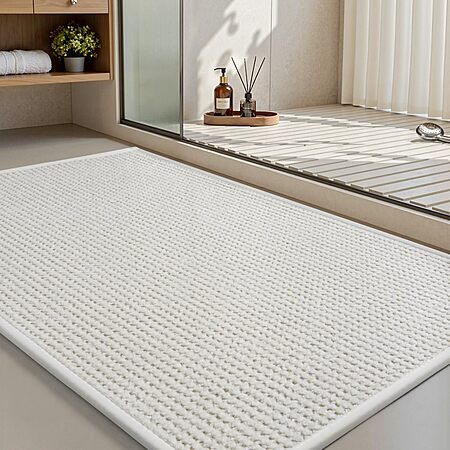 MontVoo Chenille Non-Slip Washable Bath Mat (Various Colors/Sizes) from $8.49 + Free Shipping w/ Prime or on $35+