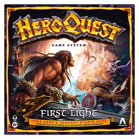 HeroQuest: First Light Board Game $25 + Free Pickup