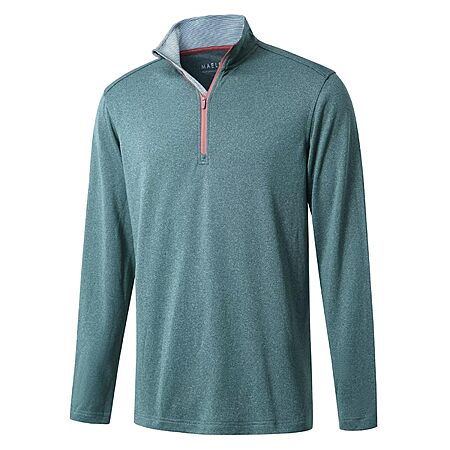 Prime Members: M MAELREG Men’s Dry Fit Quarter-Zip Golf Pullover $18.80 + Free S&H
