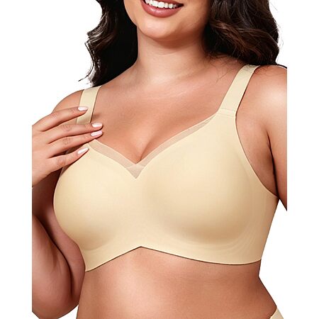 LEVAO Women's Jelly Seamless Wireless Bra (various) $7.50
