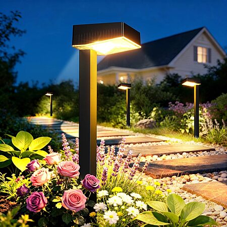 [Prime] 8-Count ELECLINK 60-Lumen Solar Pathway Lights w/ 2 Lighting Modes (Warm White) $24.79 + Free Shipping