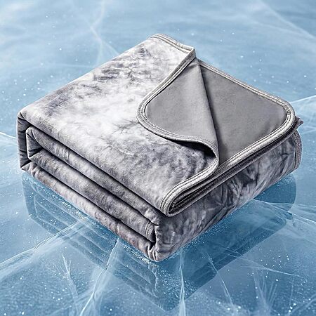 50"x70" Topcee Arc-Chill Cooling Throw Blanket for Hot Sleepers (Grey Watercolor) $9.49 + Free Shipping w/ Prime or on $35+