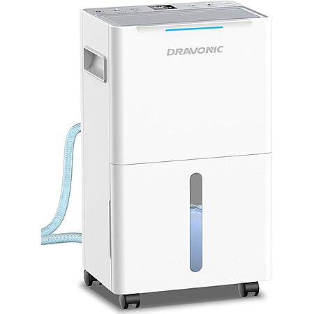 1500 Sq. Ft. 21-Pint Dravonic Dehumidifier w/ Drain Hose, 3 Modes & 24H Timer $90 + Free S&H