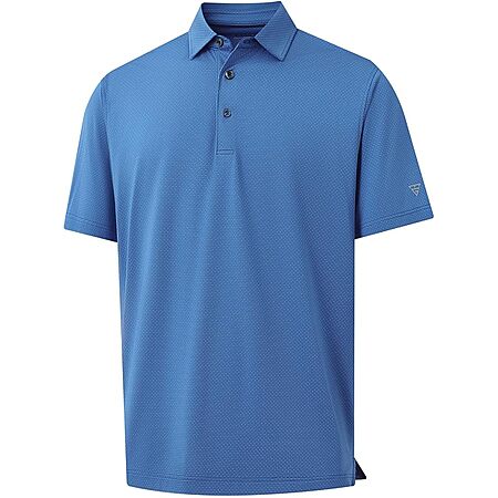 MAELREG Men's Dry Fit Stretch Jacquard Golf Polo Shirt (Various) $9.95