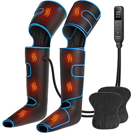 CINCOM Corded Leg Massager w/ Heat & Compression (2 Colors) $69 + Free S&H
