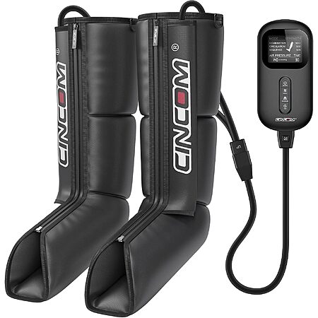 CINCOM Corded Air Compression Leg & Foot Massager Boots w/ 3 Modes & 3 Intensity Levels $80 + Free Shipping