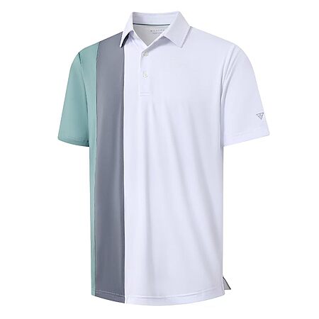Prime Members: M MAELREG Men's Colorblock Golf Polo Shirt (Various) $10 + Free S&H