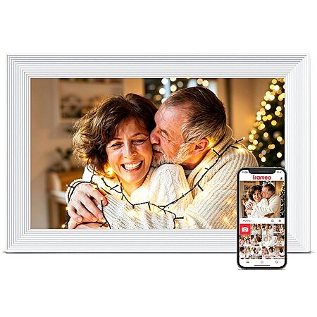 10.1" FLYRUIT Frameo 1280x800 WiFi Digital Picture Frame w/ IPS Touchscreen $34.80 + Free S&H