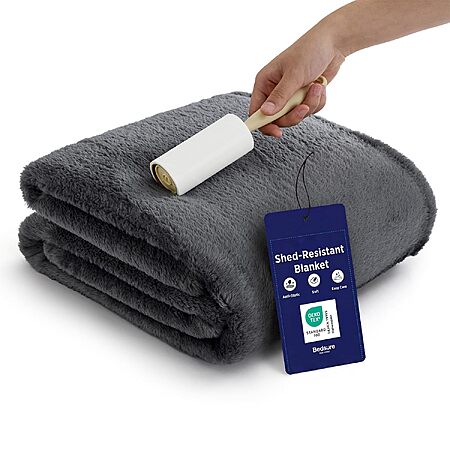 Bedsure Shed-Resistant Anti-Static Fleece Throws & Blankets (Various Sizes & Colors) from $10.79 + Free Shipping w/ Prime or on $35+