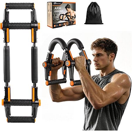 SolidFit Adjustable Twister Arm & Chest Trainer w/ 60-140 Lbs Resistance $14.99 + Free Shipping w/ Prime or on $35+