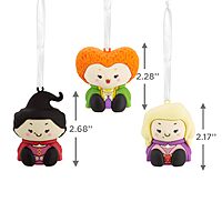 3-Piece Hallmark Better Together Disney Hocus Pocus Ornaments (Mary, Winifred, Sarah Sanderson) $5.34 + Free Shipping w/ Prime or on $35+