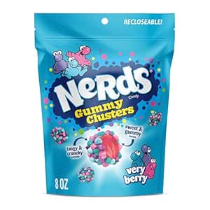 8-Oz Nerds Gummy Clusters Candy (Rainbow/Very Berry) from $2.79 w/ S&S + Free Shipping w/ Prime or on $35+