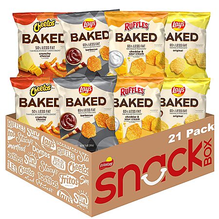 21-Count 0.875-Ounce Frito-Lay Baked Chips (Variety) 2 for $18.78 ($9.39 Each) + Free Shipping w/ Prime or on $35+