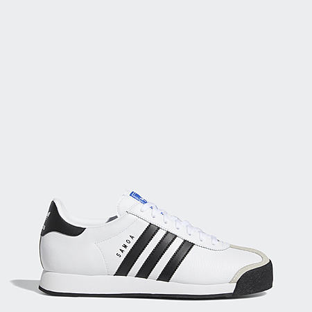 adidas Men's Samoa Shoe (Cloud White/Black) $22 + Free Shipping