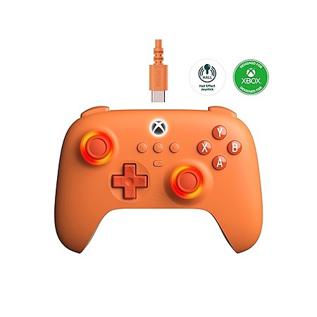 8Bitdo Ultimate C Wired Controller for Xbox w/ Hall Effect Joysticks and Triggers (Orange) $19.99 + Free Shipping w/ Prime