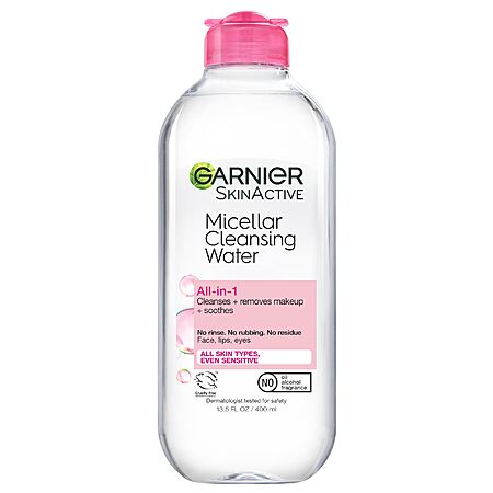13.5-Ounce Garnier SkinActive Micellar Water Cleanser and Makeup Remover (All Skin Types) $5.54 w/ S&S + Free Shipping w/ Prime or on $35+