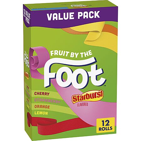 12-Count Fruit by the Foot Variety Pack for $3.99!