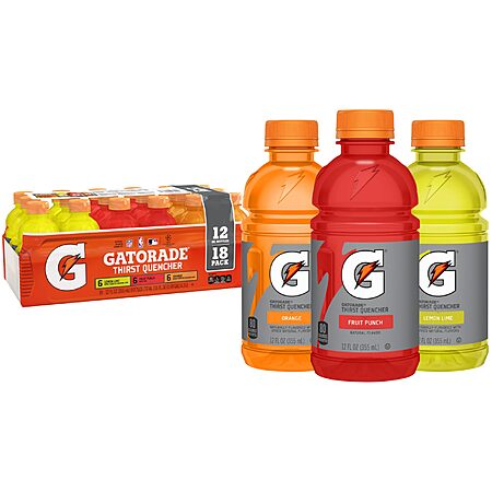 Gatorade 18-Pack for $8.62!