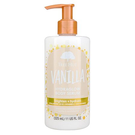 11-Ounce Tree Hut Hydraglow Body Serum (Vanilla) $6.82 w/ S&S + Free Shipping w/ Prime or on $35+