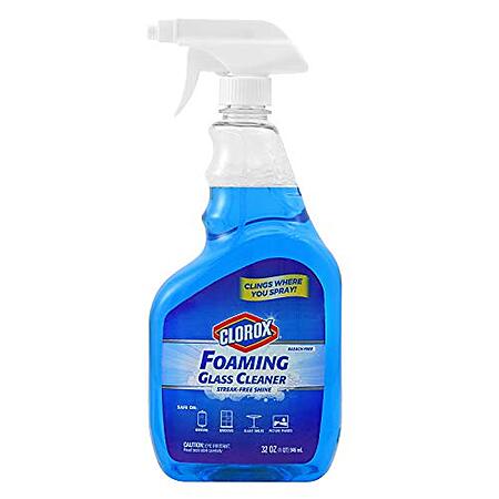 Select Accounts: 32-oz Clorox Foaming Glass Cleaner Trigger Spray (Fresh Scent) $1.90 w/ S&S