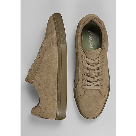 Jos. A. Bank Men's Suede Sneaker (Sage) $30 + Free S&H