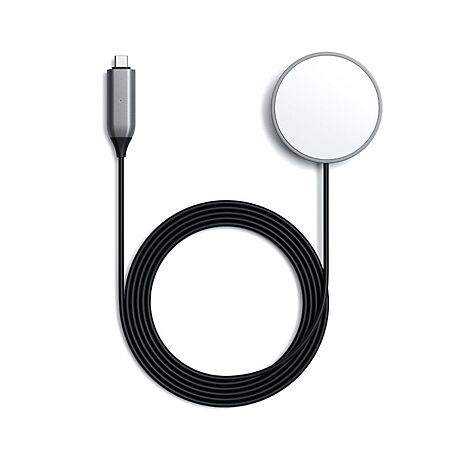 5' Satechi USB-C 7.5W Magnetic Wireless Charging Cable w/ MagSafe $6