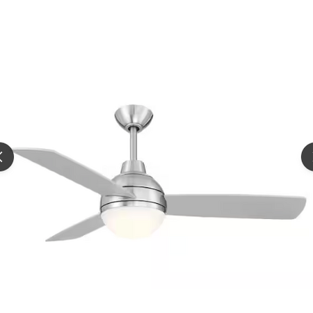 46" Blaketon Modern Ceiling Fan w/ Tunable LED & Remote (Brushed Nickel) $39.97 + Free Store Pickup at Home Depot