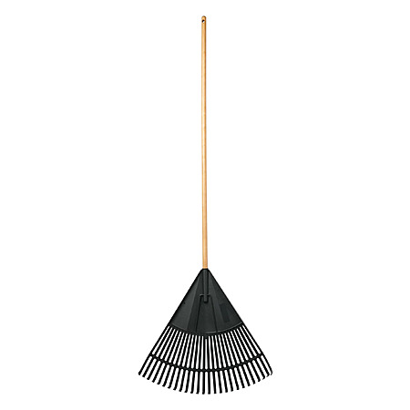 Expert Gardener 24" Poly Leaf Rake w/ Wood Handle $9.97 + Free Shipping w/ Walmart+ or on $35+