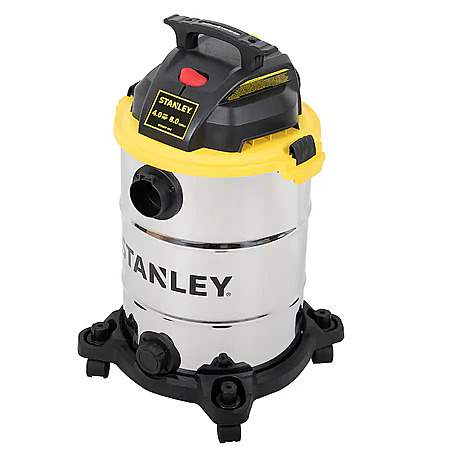 Stanley 8-Gallon Wet/Dry Vacuum (Stainless Steel) $59.99 + Free Shipping