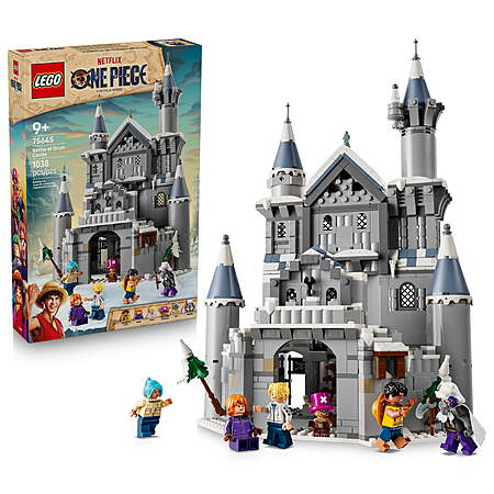 1038-Piece LEGO One Piece Battle at Drum Castle Building Set (75645) $80.00 + Free Shipping