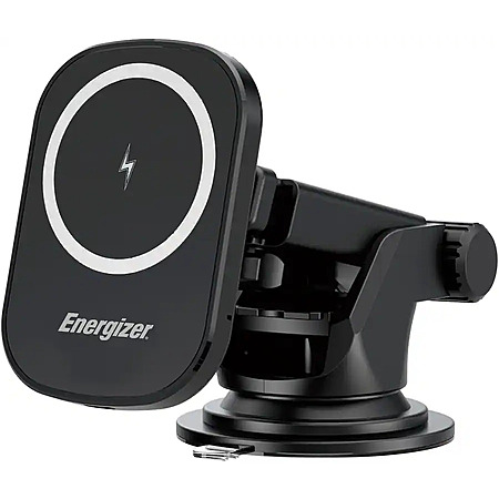 Energizer 15W MagSafe Magnetic 3-in-1 Wireless Car Charger & Mount (Black) $12.99 + Free Shipping