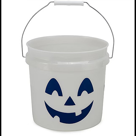 Lowe's 2-Gallon Glow-in-the-Dark Halloween Plastic Bucket $4.98 + Free Store Pickup at Lowe's or Free Shipping on $35+