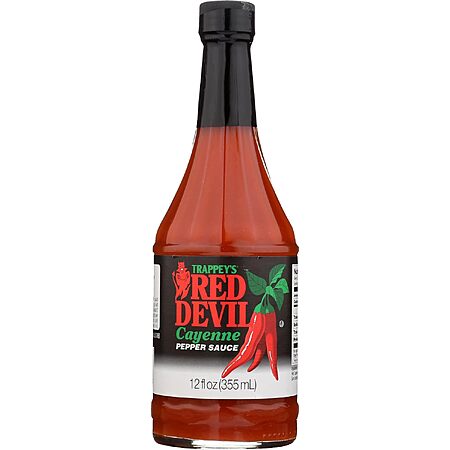 12-Oz Trappey's Red Devil Cayenne Hot Sauce $1.55 w/ S&S