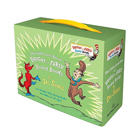 Dr. Seuss The Little Green Boxed Set of Bright and Early Board Books (4-Book Set)