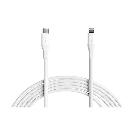 10' Amazon Basics MFi Certified Nylon Braided USB-C to Lightning Cable (White) $4.99 + Free Shipping w/ Prime or $6 Fee per Order