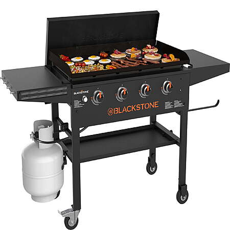 Blackstone 36" 4-Burner Outdoor Flat Top Propane Griddle w/ Hard Cover $264