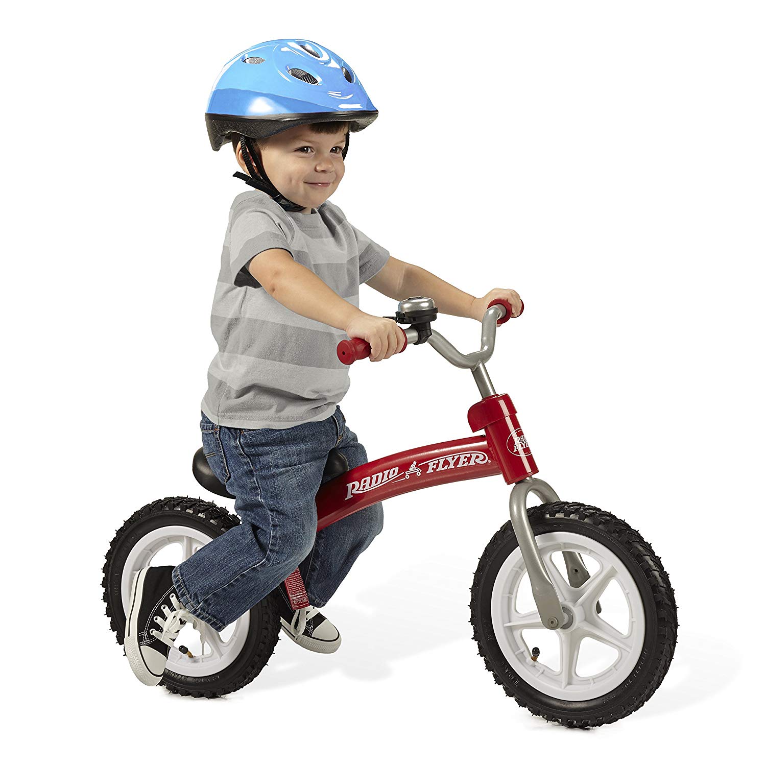 Radio Flyer: 12" Air Tires Glide & Go Balance Bike for Kids (red) $42.49 + Free Shipping