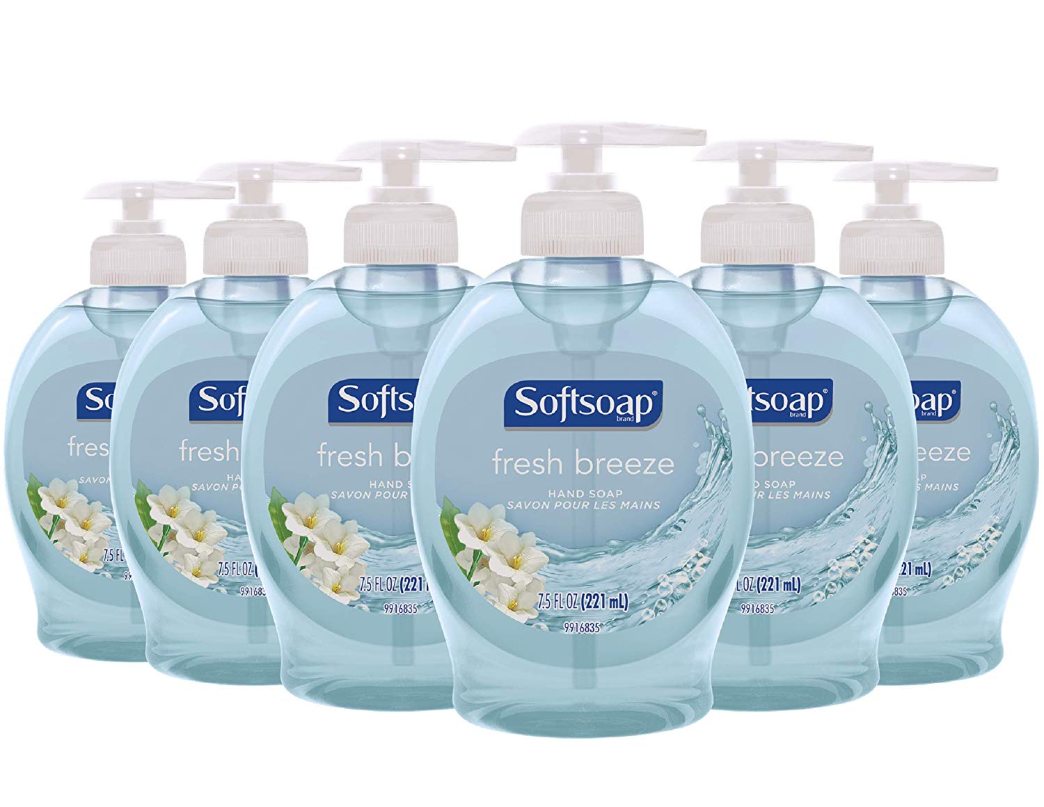 6-Count 7.5-oz Softsoap Liquid Hand Soap (fresh breeze, soft rose, milk & golden honey) $5 w/ S&S + Free Shipping