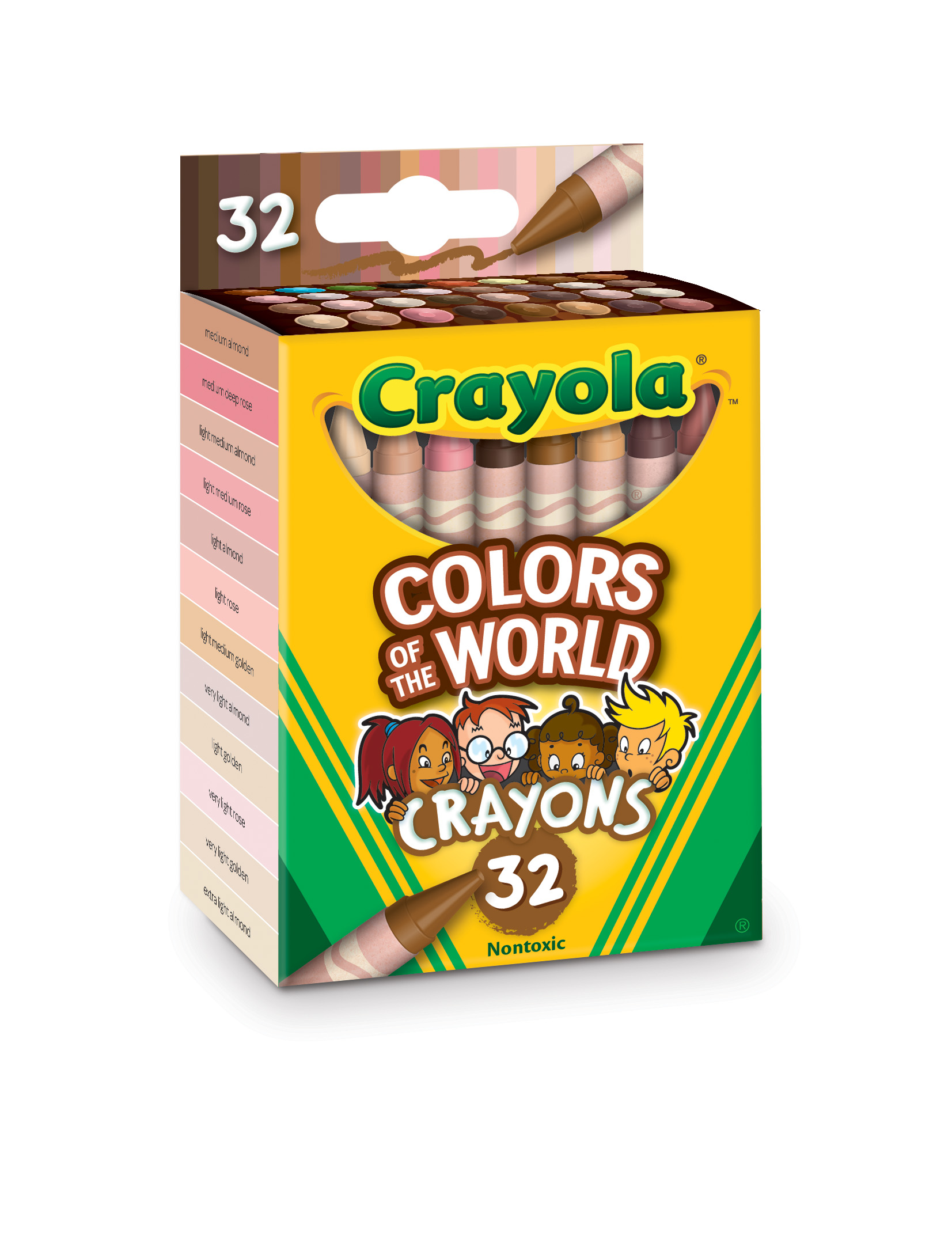 48-Pages Crayola Colors of the World Coloring Book 2 for $2 ($1 each), 32-Pack Crayola Colors of the World Crayons 2 for $3.54 ($1.77 each) + FS on $35+